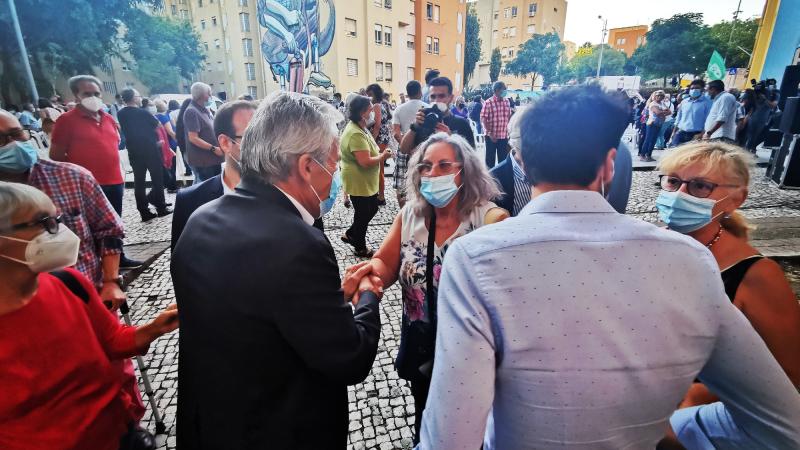 Comício «Pelo direito à cidade», Lisboa