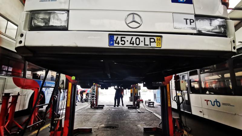 Visita aos Transportes Urbanos de Braga