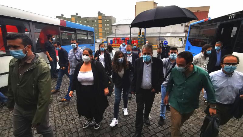 Visita aos Transportes Urbanos de Braga