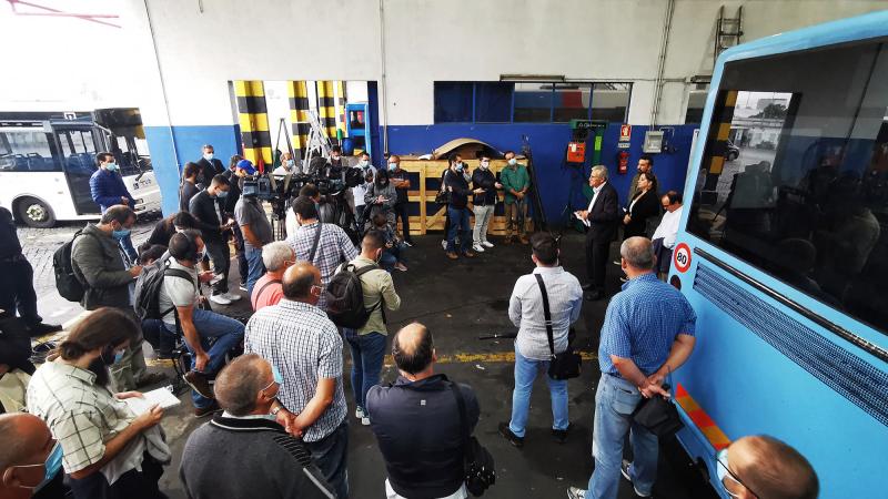 Visita aos Transportes Urbanos de Braga