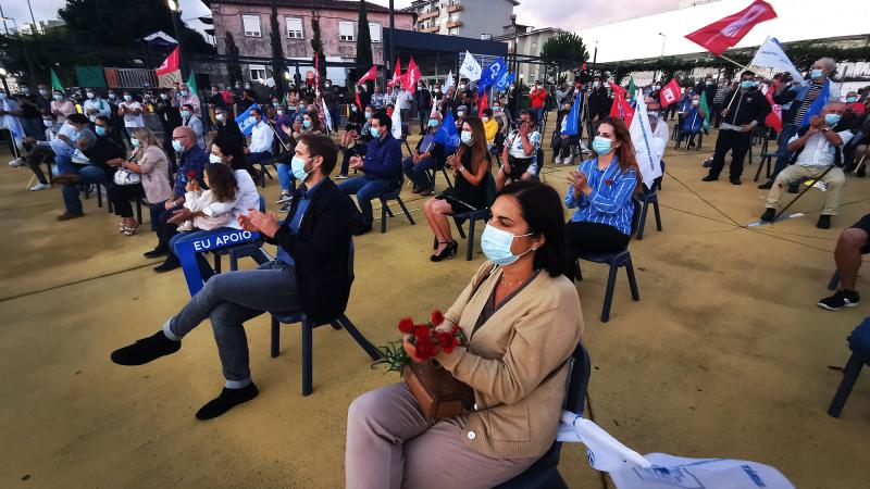 Comício em Gondomar