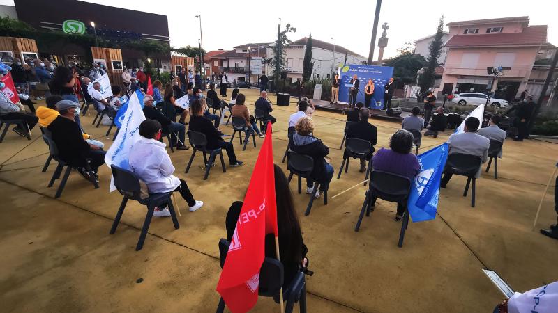 Comício em Gondomar