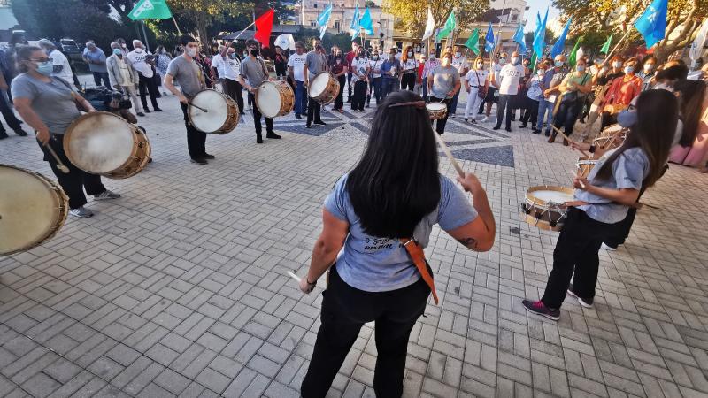 Encontro com a população, Pinhal Novo, Palmela