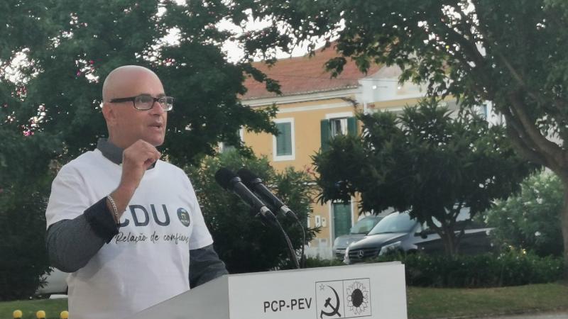 Encontro com a população, Pinhal Novo, Palmela