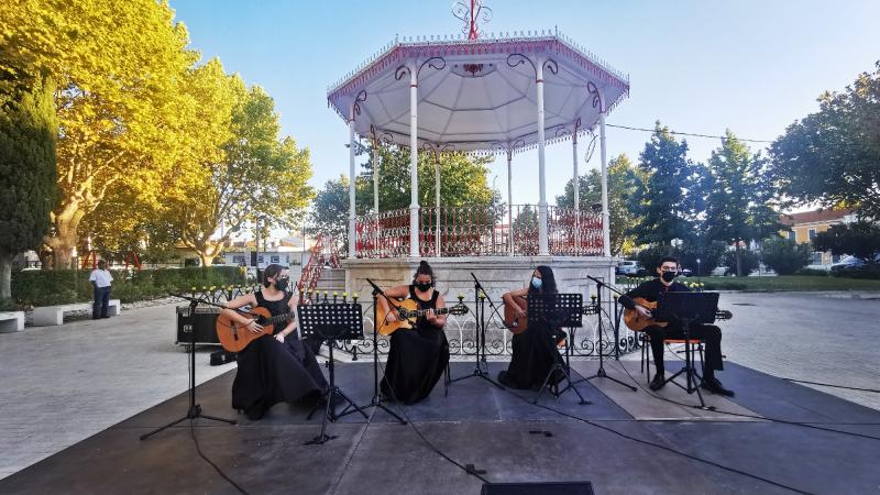 Encontro com a população, Pinhal Novo, Palmela