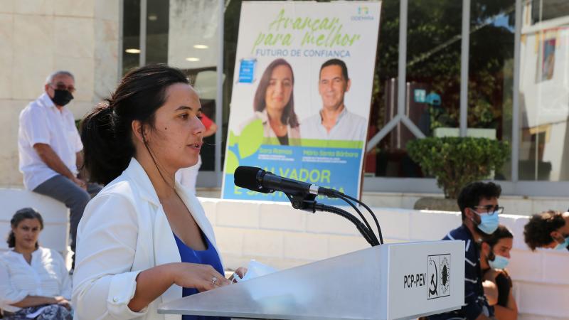 Encontro com a população em Odemira