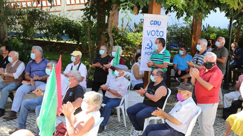 Encontro com a população em Odemira