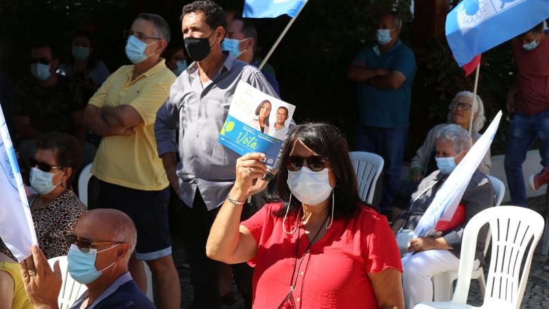 Encontro com a população em Odemira