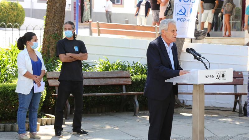 Encontro com a população em Odemira