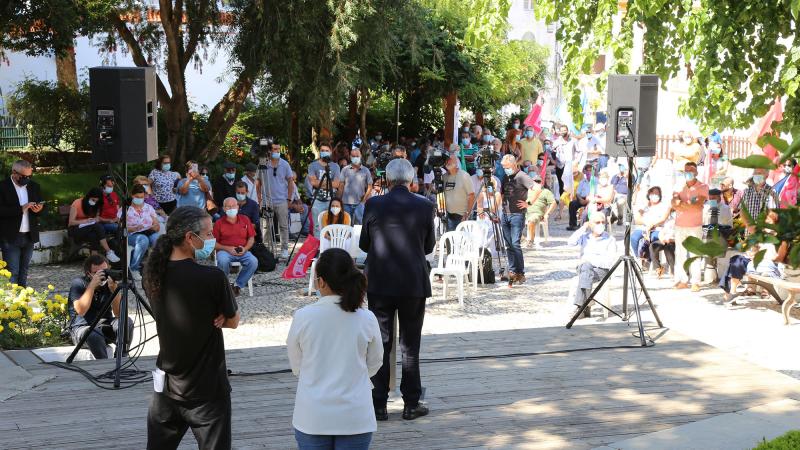 Encontro com a população em Odemira