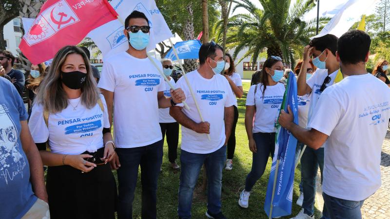 Encontro com a população em Sines