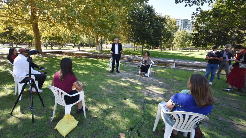 Encontro com pais sobre creches gratuitas, Lisboa