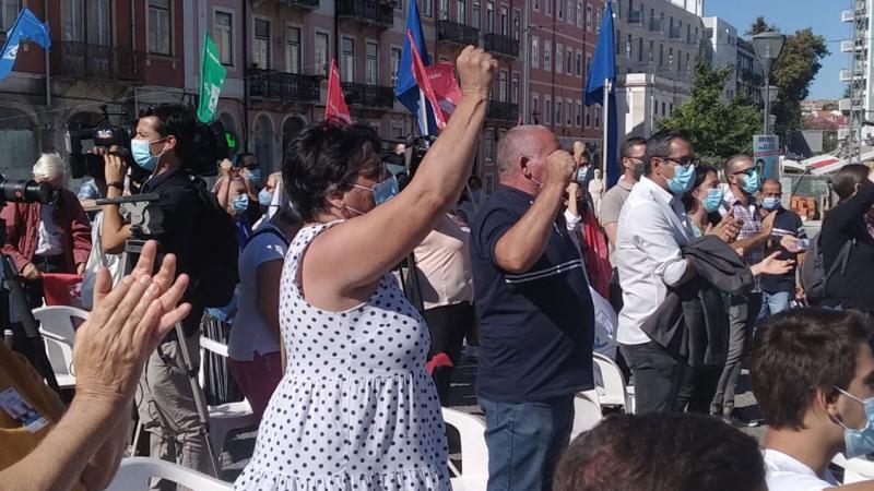 Encontro com a população em Oeiras