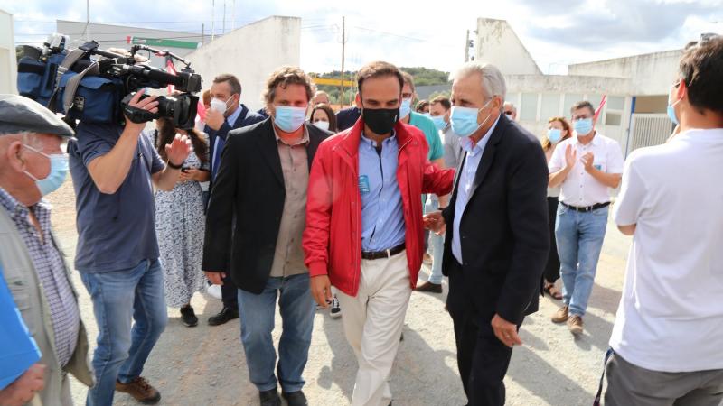 Visita às instalações dos trabalhadores do estaleiro do Parque Industrial ADUA