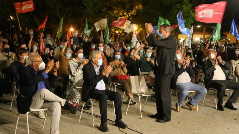 Comício na Amora, Seixal