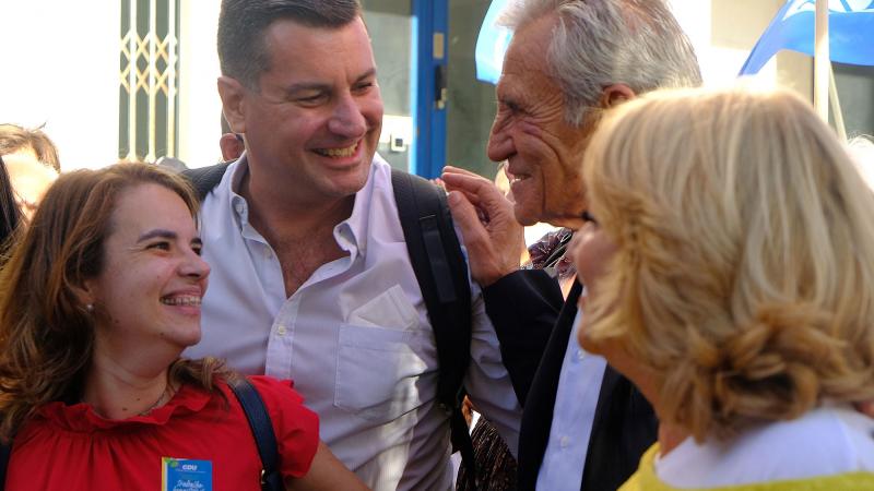 Comício e desfile em Almada