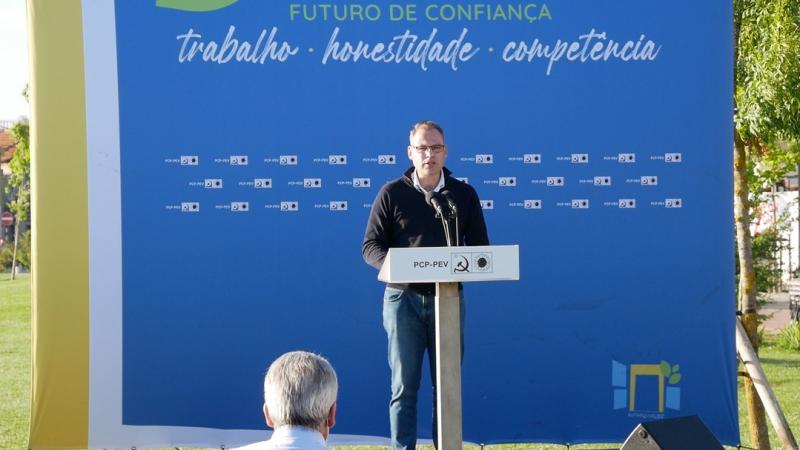 Apresentação da Candidatura da CDU à Presidência da Câmara Municipal, da Assembleia Municipal e das Juntas de Freguesia do Seixal