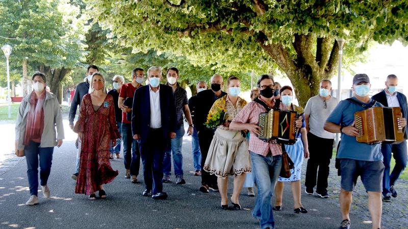 Comício em Viana do Castelo