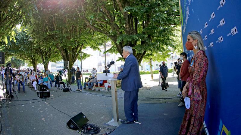 Comício em Viana do Castelo