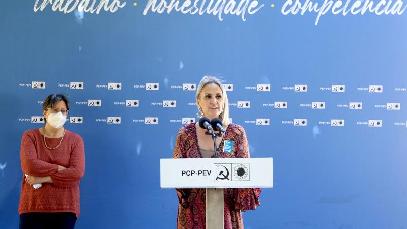 Comício em Viana do Castelo