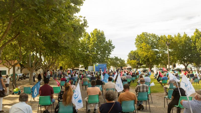 Comício da CDU em Alpiarça