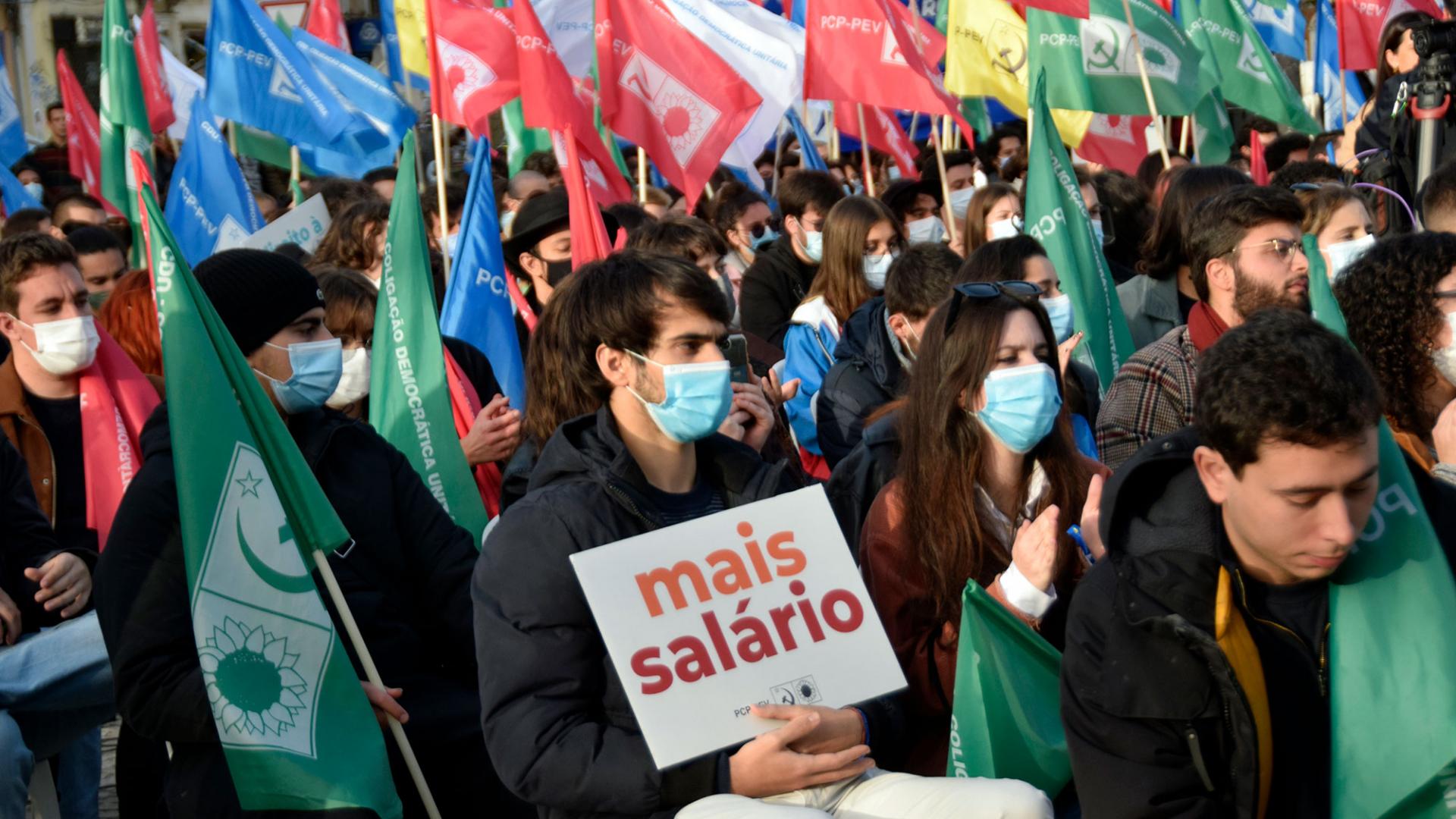 Comício «Jovens apoiam a CDU»