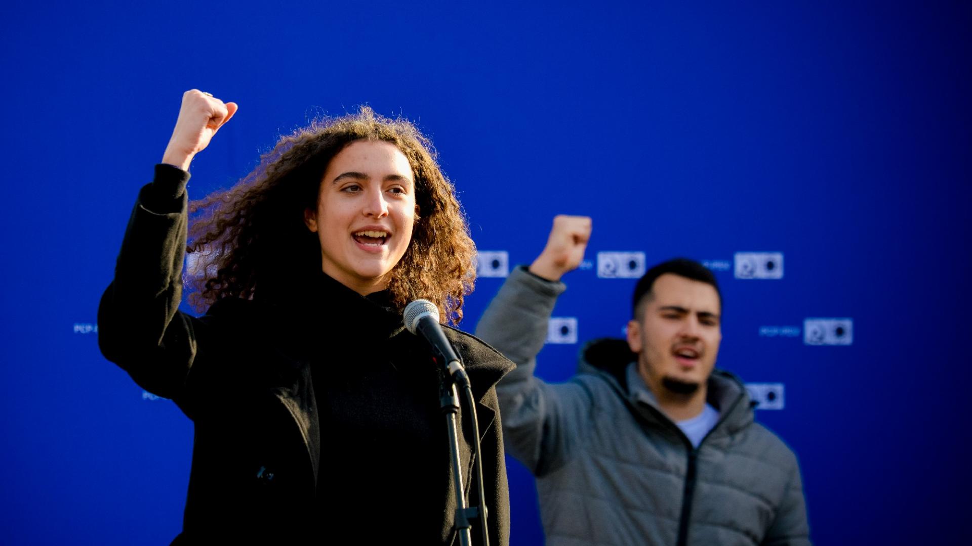 Comício «Jovens apoiam a CDU»