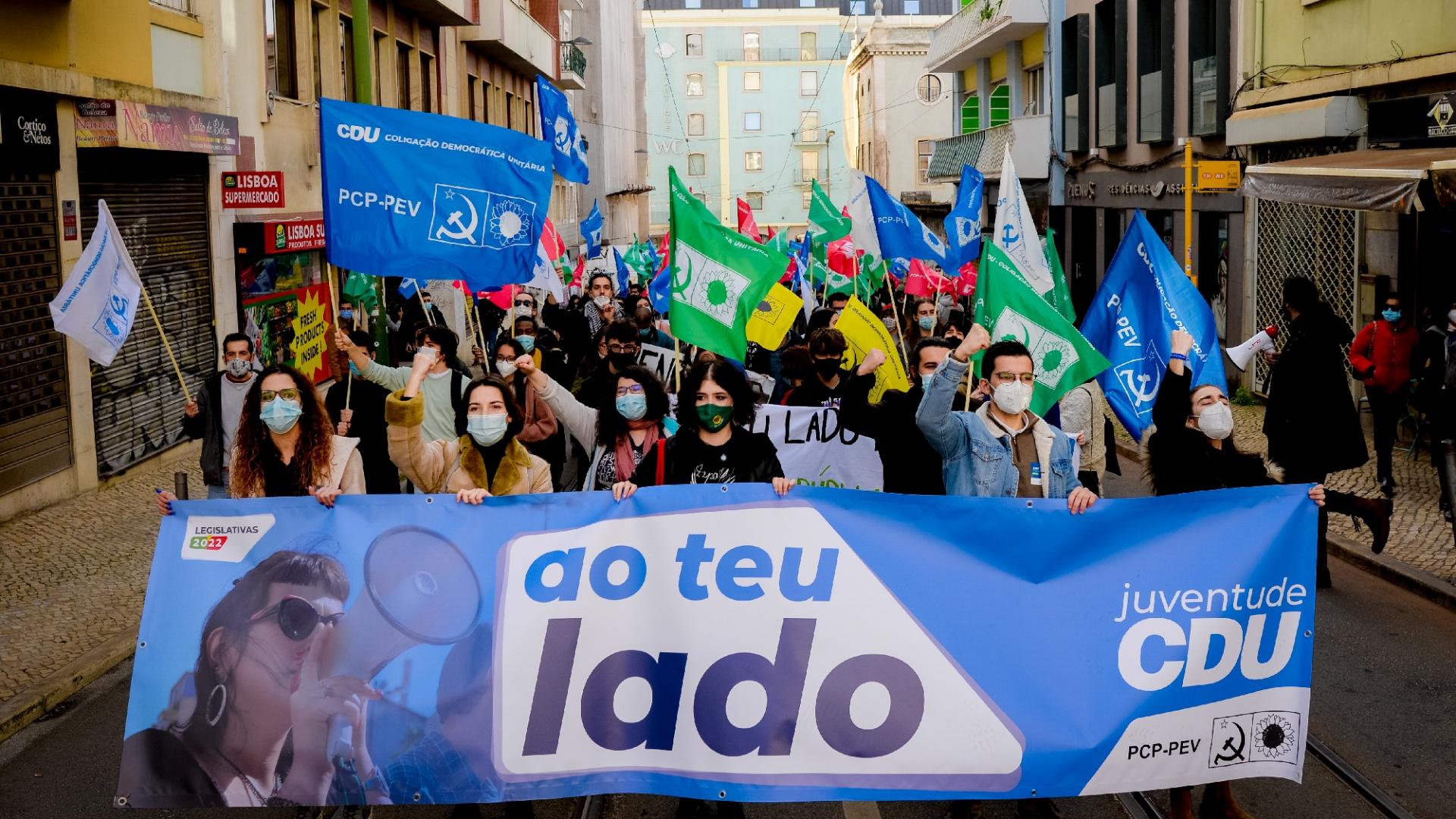 Comício «Jovens apoiam a CDU»