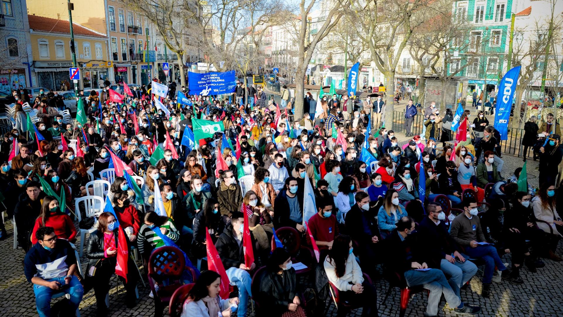 Comício «Jovens apoiam a CDU»