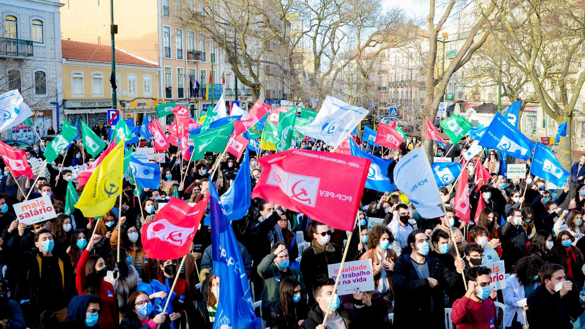 Comício «Jovens apoiam a CDU»