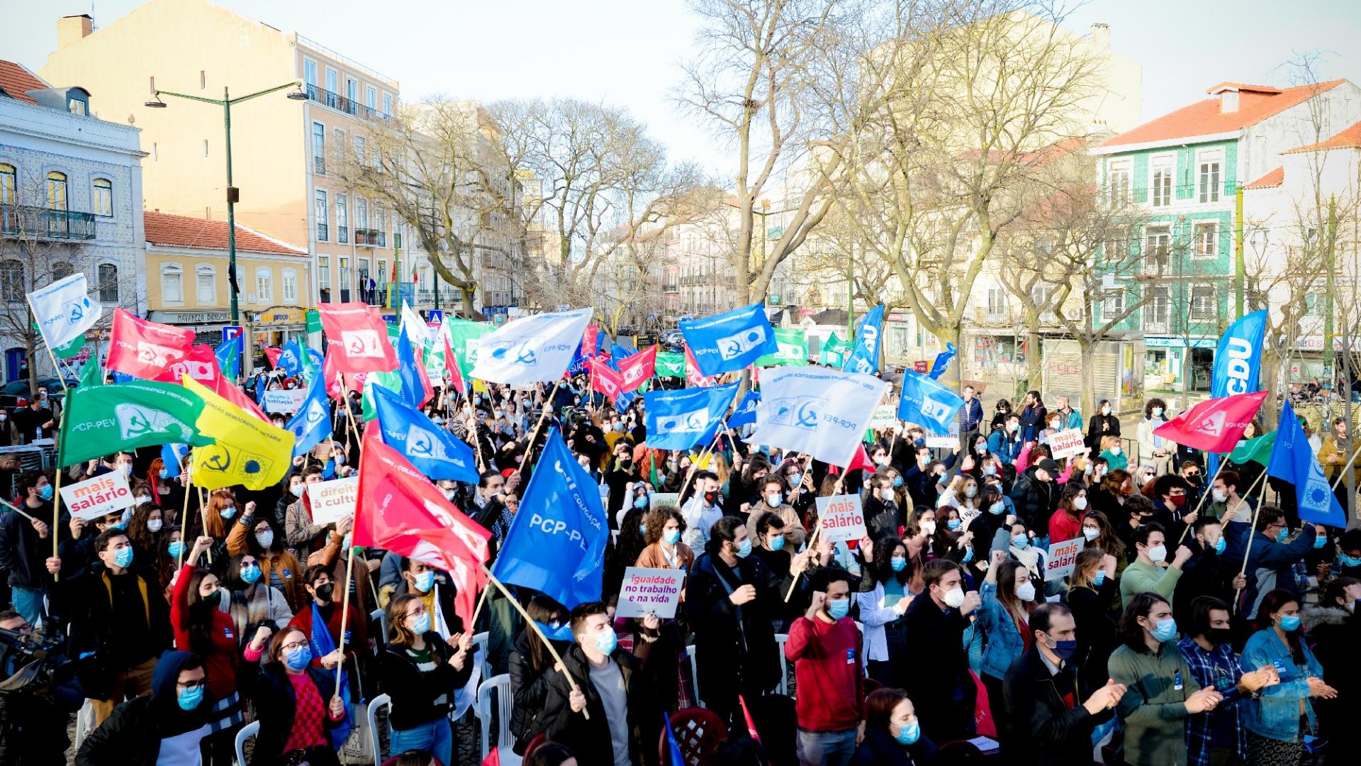 Comício «Jovens apoiam a CDU»