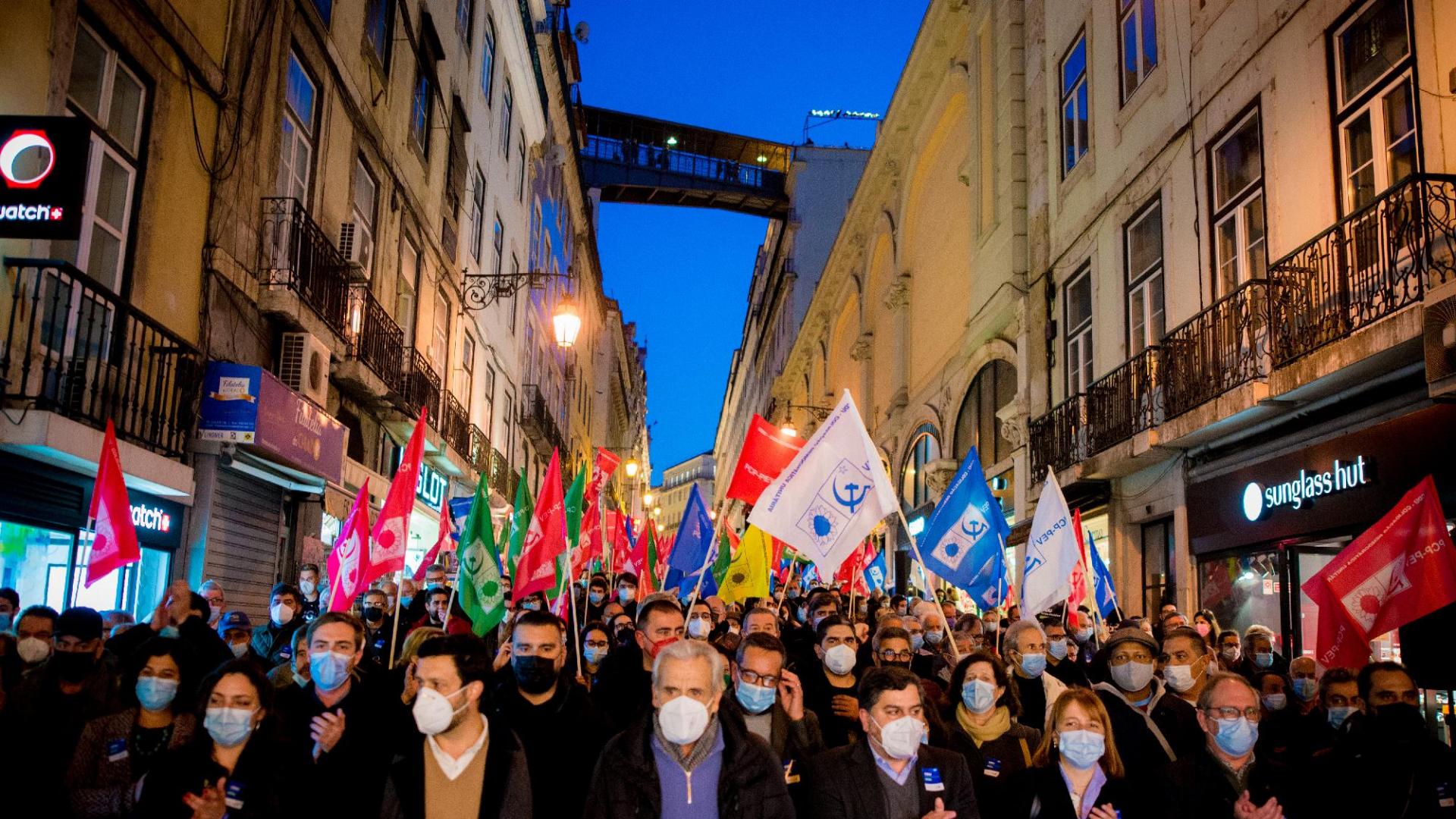 Desfile em Lisboa