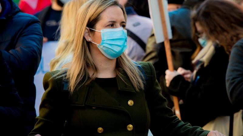 Desfile e comício em Almada