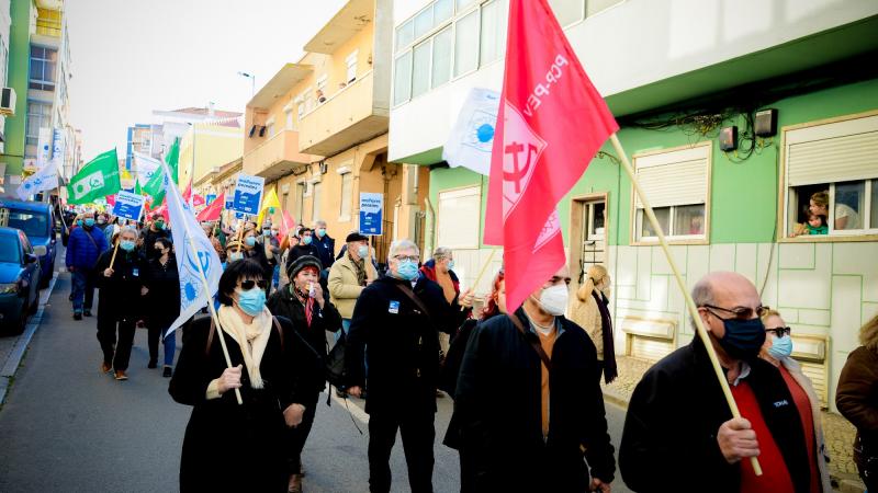 Desfile e Comício em Almada