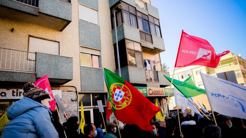 Desfile e Comício em Almada