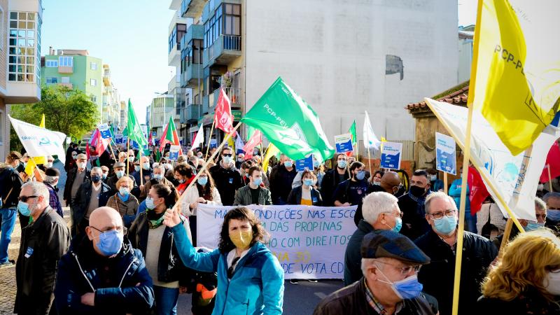 Desfile e Comício em Almada