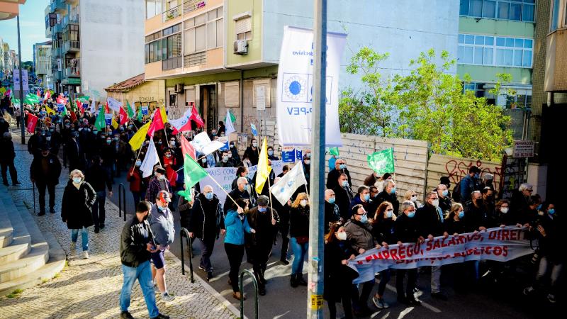 Desfile e Comício em Almada