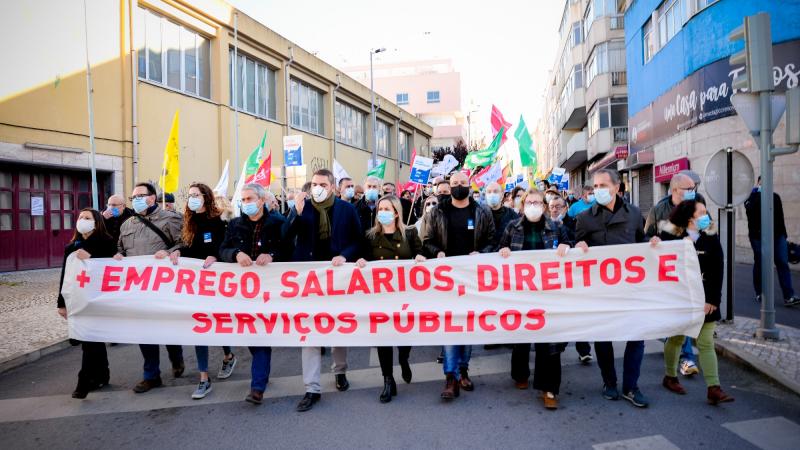 Desfile e Comício em Almada
