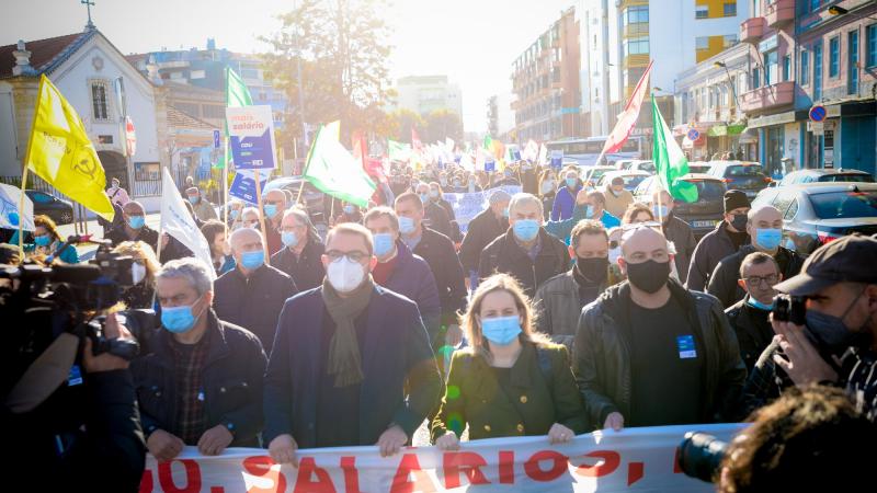 Desfile e Comício em Almada