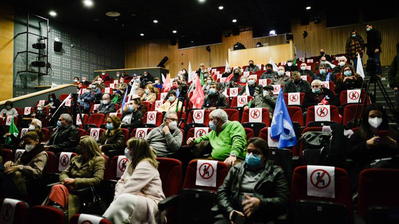 Comício em Santiago do Cacém