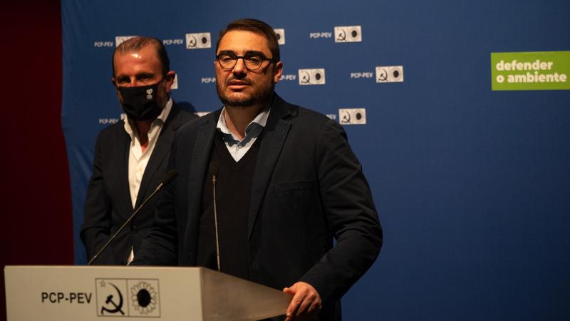 Comício em Santiago do Cacém