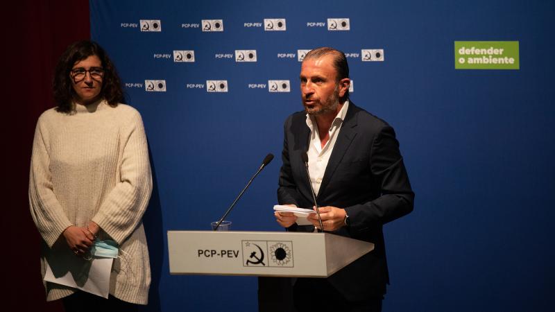 Comício em Santiago do Cacém