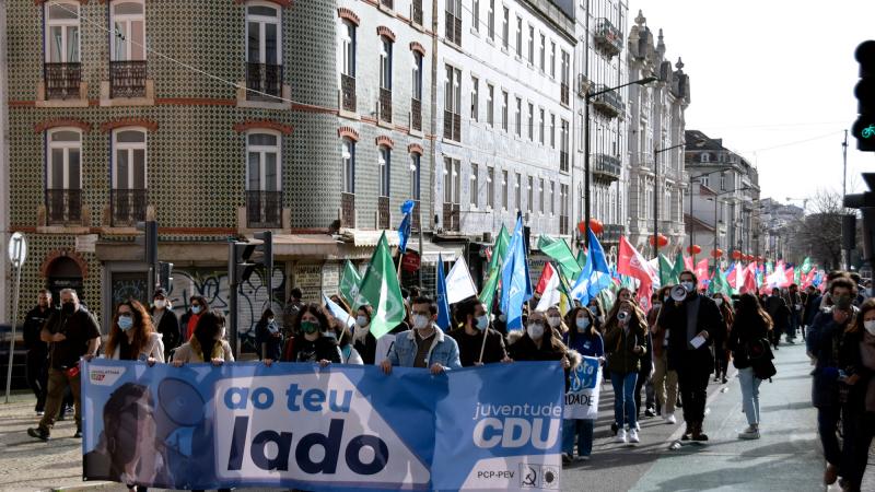 Comício «Jovens apoiam a CDU»