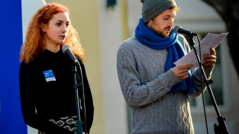 Comício «Jovens apoiam a CDU»