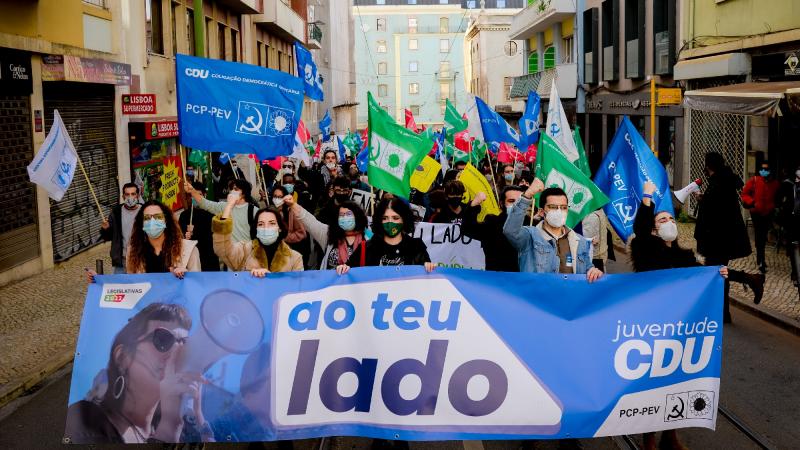 Comício «Jovens apoiam a CDU»