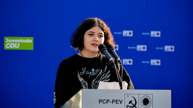 Comício «Jovens apoiam a CDU»