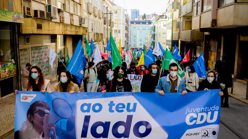 Comício «Jovens apoiam a CDU»