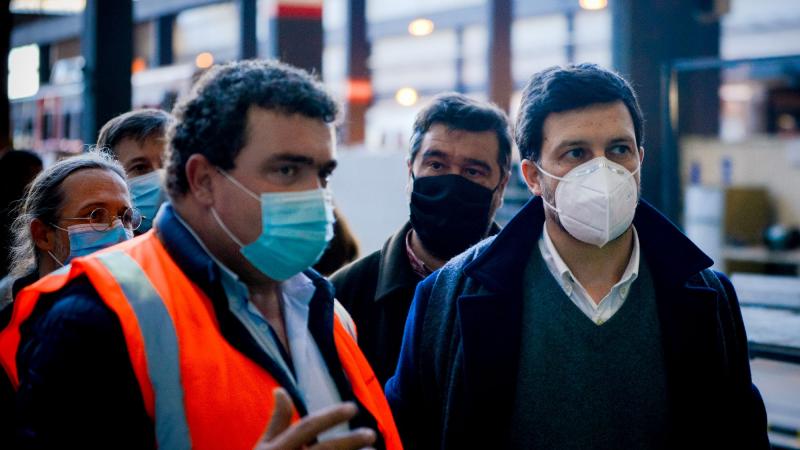 Visita à Oficina da CP, Entroncamento