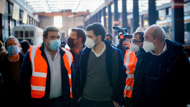 Visita à Oficina da CP, Entroncamento