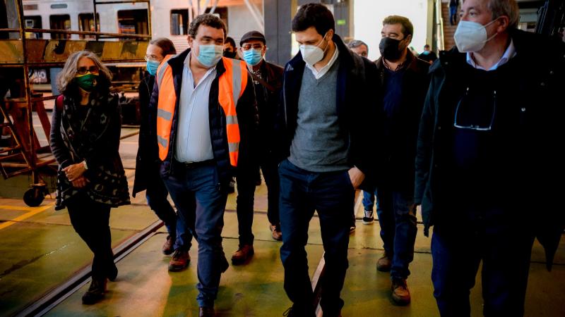 Visita à Oficina da CP, Entroncamento